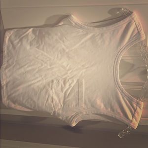 Alexander Wang cropped  knotted tank